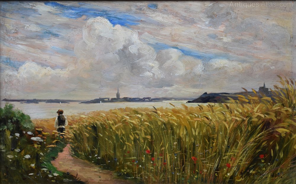 Alfred Moullion (1832 - 1886) - Foto 1